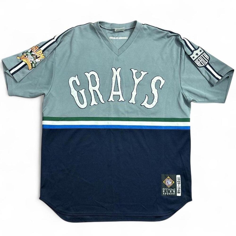 Vintage J-Head Homesteads Grays Negro Leagues Baseball Jersey Size XL